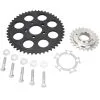 Lowbrow Customs Belt To Chain Conversion Kit Harley 1200 Sportster 1995-2003 - Black Sprocket -Motorcycle Chain Sales Shop 003803 lowbrow customs belt to chain conversion kit harley 1200 sportster 1994 03 black sprocket 1