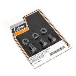 Colony #2455-3 Carburetor Mounting Screws Parkerized 1937-1939 Harley Big Twins OEM# 1123-30