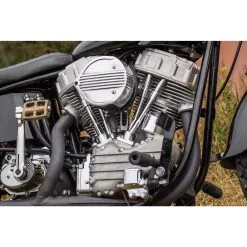 Gasbox S&S Carburetor Support Bracket - Harley-Davidson Evo Big Twin And Strokers - Tumbled Stainless -Motorcycle Chain Sales Shop 007565 gasbox s s carb support evo big twin and strokers tumbled stainless 1 1