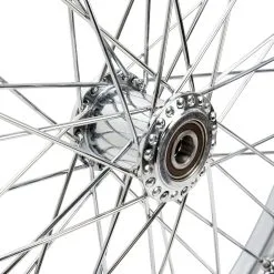 V-Twin Manufacturing Complete 21 Inch Spool Hub Chopper Wheel - 3/4 Inch Bearings 16 V-Twin Manufacturing Complete 21 Inch Spool Hub Chopper Wheel - 3/4 Inch Bearings -Motorcycle Chain Sales Shop 009377 cycle standard complete 21in spool hub chopper wheel 3 4in bearings 4