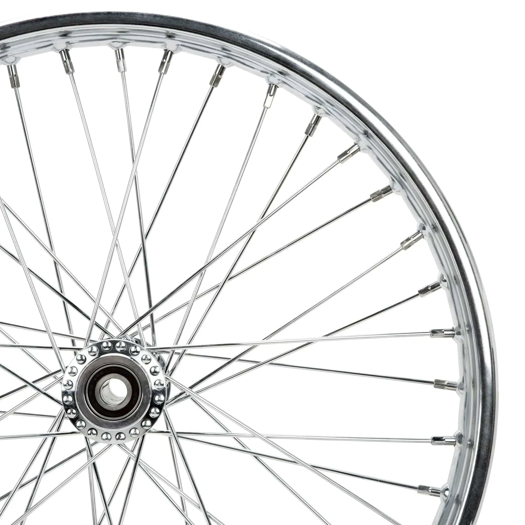 V-Twin Manufacturing Complete 21 Inch Spool Hub Chopper Wheel - 3/4 Inch Bearings 7 V-Twin Manufacturing Complete 21 Inch Spool Hub Chopper Wheel - 3/4 Inch Bearings - Image 5