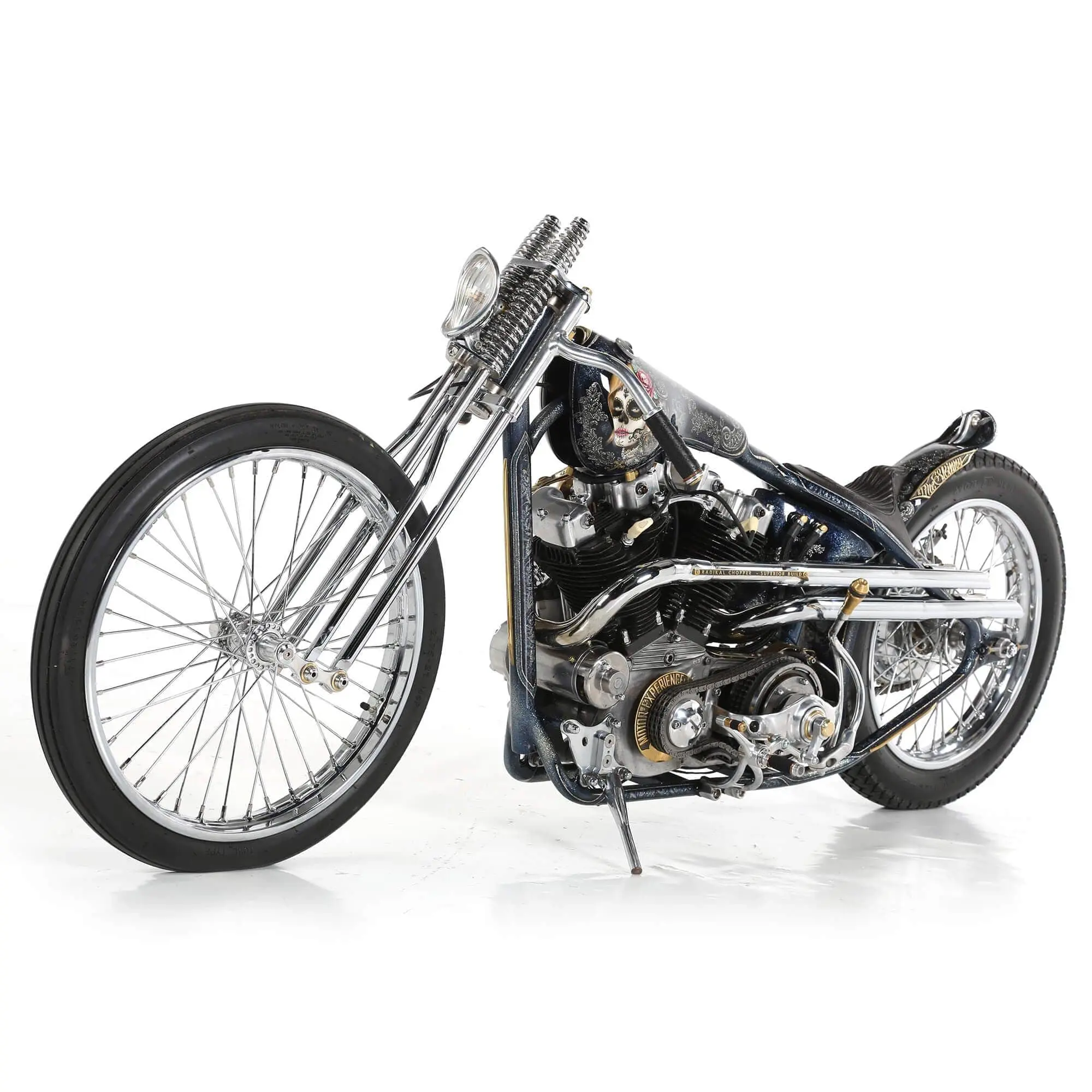 V-Twin Manufacturing Complete 21 Inch Spool Hub Chopper Wheel - 3/4 Inch Bearings 12 V-Twin Manufacturing Complete 21 Inch Spool Hub Chopper Wheel - 3/4 Inch Bearings - Image 10