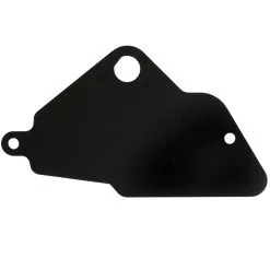 Gasbox Starter Block Off Plate With Ignition Switch Mount For 1970 - 1985 Harley-Davidson Ironhead Sportsters