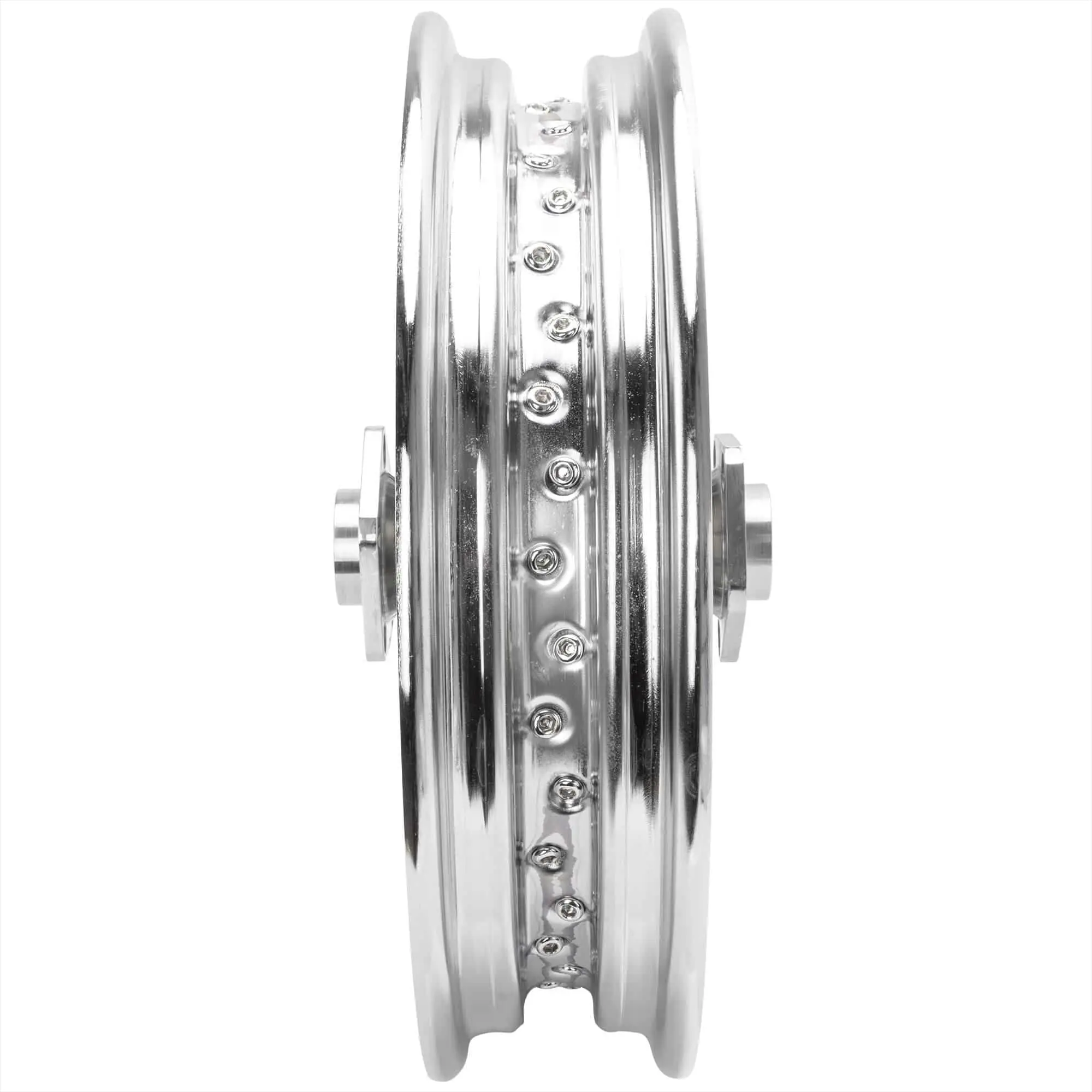 Mid-USA 16 X 3.00 Chrome Complete Front / Rear Wheel Fits Harley-Davidson Big Twins 1973-1984 7 Mid-USA 16 X 3.00 Chrome Complete Front / Rear Wheel Fits Harley-Davidson Big Twins 1973-1984 - Image 5