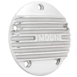 Mooneyes Finned Points Cover For Harley-Davdison 1999 & Up Twin Cam -Motorcycle Chain Sales Shop 011047 Mooneyes Finned Points Cover for Harley Davidson 1999 Up Twin Cam 3
