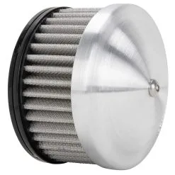 Mooneyes MOON Spun Aluminum Air Cleaner For CV Or S&S Super E/G Carburetors