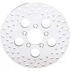 Cycle Standard Drilled Stainless Steel Brake Rotor - 10 Inches - Replaces Harley-Davidson OEM# 44137-77A -Motorcycle Chain Sales Shop 011842 Cycle Standard DrilledStainlessSteelBrakeRotor 10inches ReplacesHarley DavidsonOEM44137 77A 1