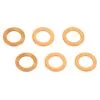 Goodridge 7/16 Inch Copper Crush Washers - 6 Pack 2 Goodridge 7/16 Inch Copper Crush Washers - 6 Pack -Motorcycle Chain Sales Shop 012003 Goodridge 7 16 in Copper Crush Washers 6 Pack 1