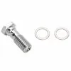 Goodridge 12mm X 1.50mm Single Banjo Bolt - Chrome -Motorcycle Chain Sales Shop 012017 Goodridge 12mmx1 50mm Single Banjo Bolt Chrome 1