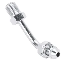 Goodridge 60 Degree Tube Adapter - Chrome