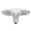 Goodridge Universal Brake Tee Fitting -3 - Chrome -Motorcycle Chain Sales Shop 012792 Goodridge Tee Fitting 3 Chrome 1