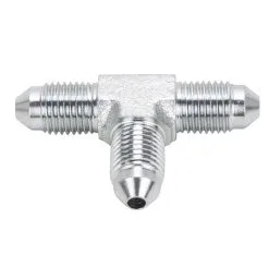 Goodridge Universal Brake Tee Fitting -3 - Chrome