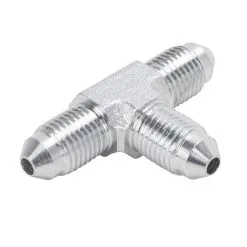 Goodridge Universal Brake Tee Fitting -3 - Chrome -Motorcycle Chain Sales Shop 012792 Goodridge Tee Fitting 3 Chrome 3