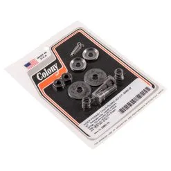 Colony #2283-12 Inner Primary Chain Guard Mount Parkerized Harley 45s 1929-40