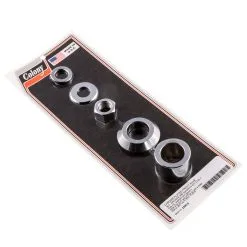 Colony #2390-5 Chrome Front Axle Nut Spacer Washer Kit Harley FLSTC FLSTN 07-up