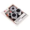 Colony #2515-5 Chrome Front Axle Nut Washer Spacers Harley Dyna 08-up FXDWG FXDF -Motorcycle Chain Sales Shop 2515 5 colony chrome plated front axle nut spacers and washer kit