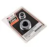 Colony #2846-3 Wheel Bearing Locknut Seal Kit Chrome Harley FL FLH FX Servicar -Motorcycle Chain Sales Shop 2846 3 COLONY WHEEL BEARING LOCKNUT SEAL KIT