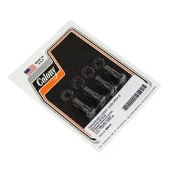 Colony #9664-8 Parkerized Linkert Carb Mounting Screws Harley OEM 27424-48