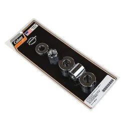 Colony #9810-4 Smooth Rear Axle Nut & Spacer Kit Chrome Harley Softail 1984-99