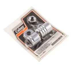 Colony #9922-5 Custom Front Axle Spacer Kit Grooved Harley FLSTF 96-99