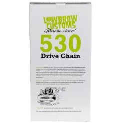 Lowbrow Customs 530 Motorcycle Drive Chain - 130 Links With 2 Master Links -Motorcycle Chain Sales Shop large 2720 lowbrow customs 530 drive chain 130 link 3