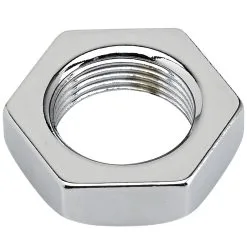 Lowbrow Customs Chrome Rear Axle Spindle Nut - Thin - 500 650 Triumph #37-1282 -Motorcycle Chain Sales Shop large 3281 chrome triumph nut rear axle spindle triumph thin 37 1282 1